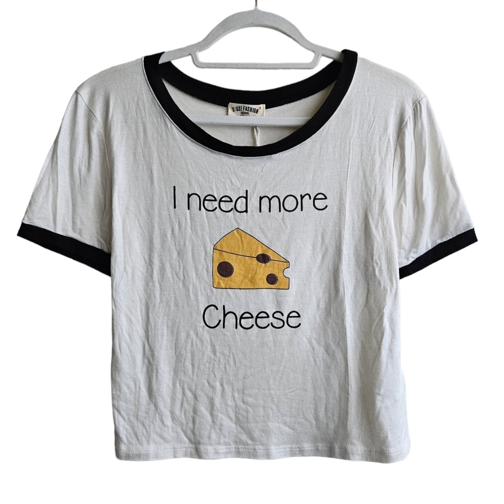 Cheesy Ringer Tee - Picture 1 of 13
